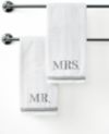Avanti Bath Towels, Mr. & Mrs. 16  x 30  Hand Towel