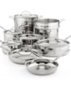 Cuisinart Chef's Classic Stainless Steel 14 Piece Cookware Set
