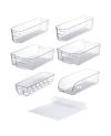 HomeIT Set of 10 Refrigerator Shelf Organizer