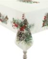 Laural Home Winter Garland Tablecloth -70  x 120