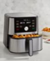 Instant Pot Vortex Plus 6-in-1 6-Quart  Large Air Fryer Oven with Customizable Smart Cooking Programs, Non-stick and Dishwasher-Safe Basket,  Includes Free App with over 1900 Recipes, Stainless Steel
