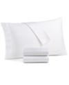 Oake Solid 300 Thread Count Cotton Tencel 4-Pc. Sheet Set, King, Created for Macy's
