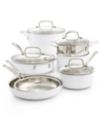 Cuisinart Chef's Classic Stainless Steel Color Series 11-Pc. Cookware Set
