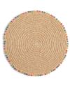 Fiesta Cabo Beaded 15  Round Placemat