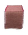 Design Imports Chevron Burlap Table Runner 14  x 72