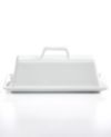 The Cellar Whiteware Covered Butter Dish, Created for Macy's