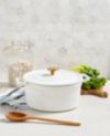 Martha Stewart Collection Enameled Cast Iron Round 6-Qt. Dutch Oven