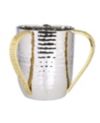 Classic Touch Two Tone Stainless Steel Wash Cup