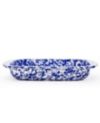 Golden Rabbit Cobalt Swirl Enamelware Collection 3 Quart Baking Pan