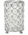 Elegant Designs Elipse Crystal Decorative Flower Vase, Candle Holder, Wedding Centerpiece