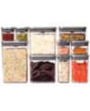 OXO Steel Pop 12-Pc. Food Storage Container Set with Scoop & Labels