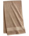 Lacoste Home Heritage Anti-Microbial Supima Cotton Bath Towel, 30  x 54