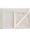 G.H. Bass & Co. Cable Knit Pin Sonic Sherpa Throw