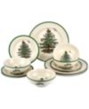 Spode Christmas Tree 12-Pc. Dinnerware Set, Created for Macy's