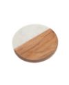 Godinger Wood & Marble 5  Round Trivet