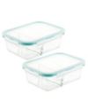 Lock n Lock Purely Better™ 4-Pc. Divided Food Storage Containers, 32-Oz.