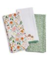 Martha Stewart Collection 3-Pc. Printed Kitchen Towel Set, Created for Macy's