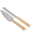 Vera Wang Wedgwood Love Knots Gold Cake Knife & Server Set