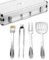 All-Clad Stainless Steel 5 Piece BBQ Set