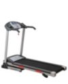 Sunny Health & Fitness SF-T7603 Electric Treadmill w/ 9 Programs, 3 Manual Incline, Easy Handrail Controls & Preset Button Speeds, Soft Drop System