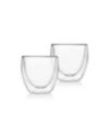 Godinger Set of 2 Double Wall 2.5-Oz. Coffee Mugs