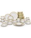 Noritake Charlotta Gold 60-PC Dinnerware Set, Service for 12