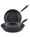 Anolon Advanced Home Hard-Anodized Nonstick Skillet Set, 2 Piece