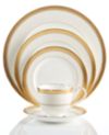 Noritake Dinnerware, Odessa Gold  5 Piece Place Setting