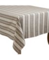 Saro Lifestyle Striped Tablecloth