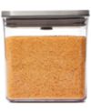 OXO Steel POP Big Square Short 1.1-Qt. Food Storage Container