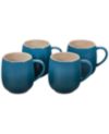 Le Creuset Heritage Stoneware 13-Oz. Mugs, Set of 4