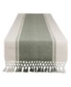 Design Imports Dobby Stripe Table Runner, 13  x 108