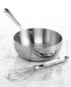 All-Clad Stainless Steel 2 Qt. Saucier with Whisk