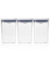 OXO Pop 3-Pc. Food Storage Container Value Set