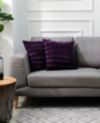 Faux Fur 18  x 18  Throw Pillow 2-Pack
