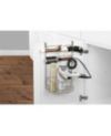 Spectrum Mybella Over The Cabinet Tiered Hair Dryer Accessory Holder, Large