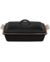 Le Creuset Heritage Stoneware 12  x 9  Covered Rectangular Baking Dish