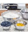 HomeIT Stainless Steel 6-Pc. Mixing Bowls