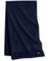 Lacoste Home Heritage Anti-Microbial Supima Cotton Bath Sheet, 35  x 70