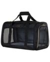 Soft Sided Multi-Entry Collapsible Travel Large Pet Carrier Duffel With Removable Lining