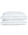 UNIKOME Quilted Feather and Down Gusseted Standard 2 Piece Bed Pillows Set