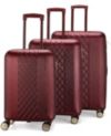 BADGLEY MISCHKA Diamond 3 Piece Expandable Luggage Set