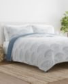 ienjoy Home All Season 3 Piece Scallop Reversible Quilt Set, Full/Queen