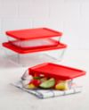 Pyrex 6-Pc. Rectangular Storage Set