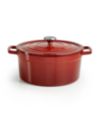 Martha Stewart Collection Enameled Cast Iron Round 6-Qt. Dutch Oven