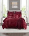 JLA Home Ella Velvet 14-Pc. Comforter Set, Queen