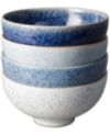 Denby Studio Blue 4-Pc. Rice Bowl Set